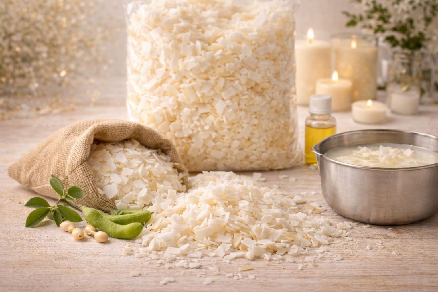 SOYA WAX 1 KİLO
