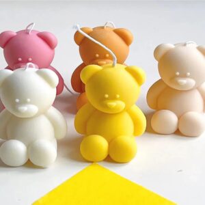 ayıcık 5 cm mum kalıbı